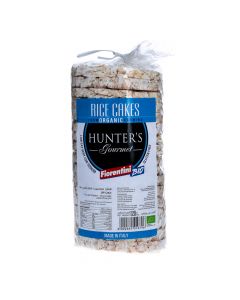 HUNTERS GOURMET ORGANIC RICE CAKES 120GM