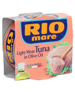 RIO MARE SOLID LIGHT MEAT TUNA IN OLIVE OIL 160GM