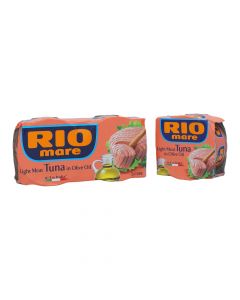 RIO MARE LIGHT MEAT TUNA IN OLIVE OIL 2X160GM