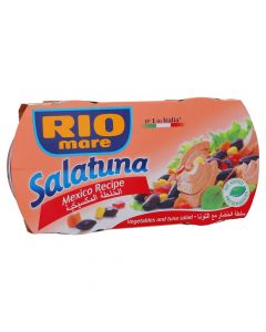 RIO MARE SALATUNA MEXICAN RECIPE VEGETABLES AND TUNA SALAD 2X160GM