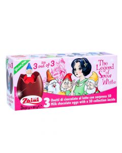 ZAINI DISNEY EGGS CHOCOLATES WINNIE WILLY 3X20GM