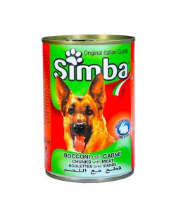 SIMBA DOG FOOD WITH MEAT 415GM