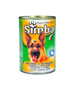 SIMBA DOG FOOD WILD GAMES 400GM