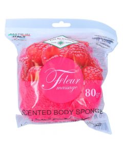 ZECA FLEUR MASSAGE RASPBERRY SPONGE 80GM