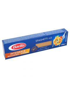 BARILLA WHOLE WHEAT SHAGHETTI NO 5 - 500GM