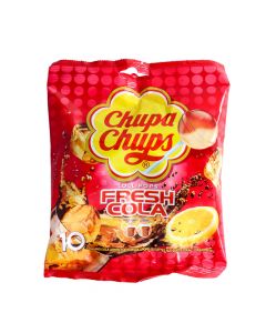 CHIPA CHUP FRESH COLA LOLLIPOPS 10 PCS