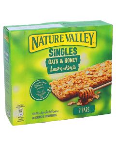 NATURE VALLEY CRUNCHY SINGLE OATS & HONEY GRANOLA BAR 9X21GM