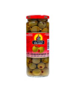 FIGARO STUFFED GREEN OLIVES 270GM