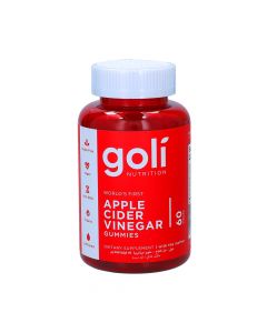 GOLI NUTRITION APPLE CIDER VINEGAR GUMMIES 286GM