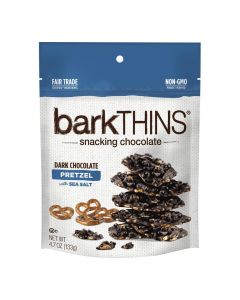 HERSHEYS BARK DARK CHOCOLATES PRETZEL 133GM