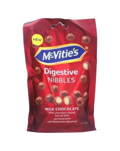 MCVITIES NIBBLES MILK CHOCOLATES 120GM