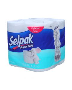 SELPAK SUPER SOFT TOILET PAPER 8 ROLLS