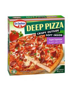 DR.OETKER DEEP PIZZA SUPREME 405GM