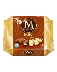 MAGNUM MINI WHITE ALMOND ICE CREAM 345ML