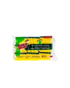 3M SCOTCH-BRITE HEAVY DUTY SCRUB XPACK OF 9PSC