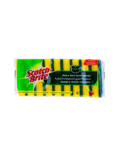 3M SCOTCH-BRITE HEAVY DUTY SCRUB SPONGE LAMINATEX9 