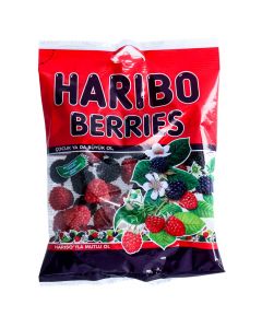 HARIBO BERRIES GUM CANDIES 160GM