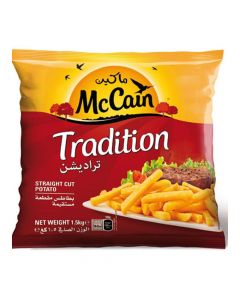 McCAIN TRADITION POTATO FRIES 1.5KG