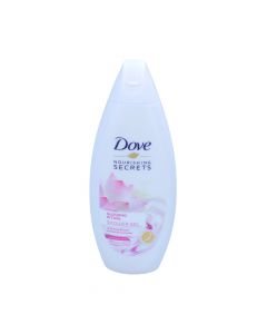 DOVE NOURISHING SECRETS GLOWING RITUAL SHOWER GEL BODYWASH WITH LOTUS FLOWER EXTRACT AND RICE MILK 250 ML