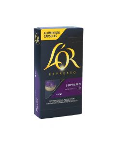 LOR SUPREMO ESPRESSO COFFEE CAPSULES 52GM