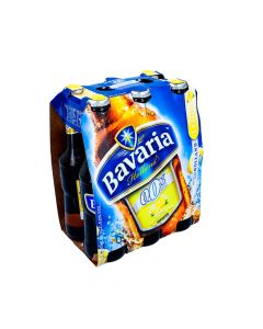 BAVARIA LEMON NON ALCOHOLIC MALT DRINK 6X330ML