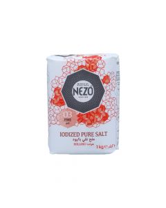 NEZO IODIZED SALT RED PACKET 1KG