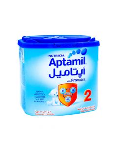 MILUPA APTAMIL STAGE 2 FOLLOW ON FORMULA BABY MILK POWDER 400GM