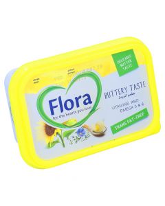 FLORA MARGARINE BUTTERY TASTE 250GM