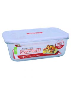 LOCK&LOCK BOROSEAL GLASS RECTANGLE 2LTR