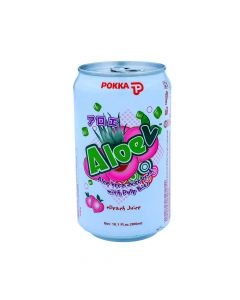 POKKA ALOE VERA PEACH JUICE 300ML