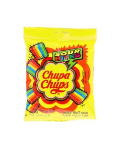 CHUPA CHUP SOUR BITE BAG 90GM