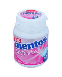 MENTOS SUGAR FREE WHITE TUTTYFRUITY CHEWING CANDY 54GM