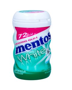 MENTOS WHITE  SPEARMINT CHEWING GUM 102.96GM