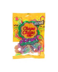 CHUPA CHUPS SOUR GECKO JELLIES 160GM