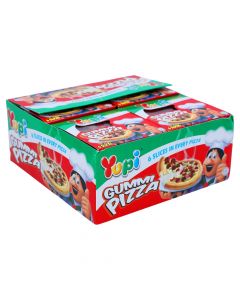 YUPI GUMMY CANDY PIZZA 24X23GM