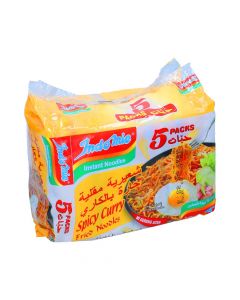 INDOMIE SPICY CURRY FRIED NOODLES 5X90Gm