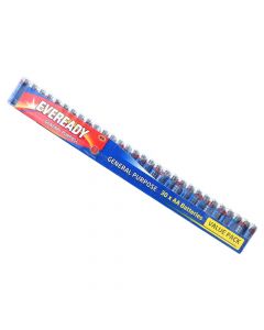 EVEREADY AA BATTERIES 30PCS