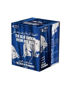 REDBULL ENERGY DRINK BLUE EDITION 4X250ML