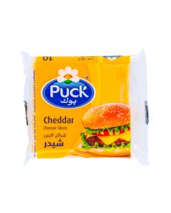 PUCK CHEDDAR CHEESE SLICES 200GM