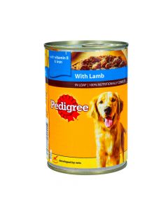 PEDIGREE DOG FOOD LAMB CAN 400GM