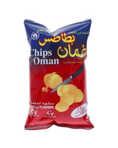 OMAN POTATO CHIPS CHILLI FLAVOUR 97GM