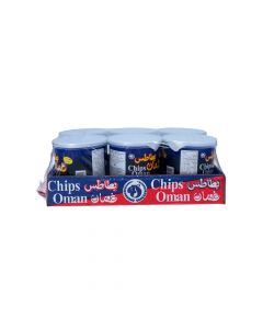 OMAN POTATO CHIPS CHILLI FLAVOUR  6X37GM